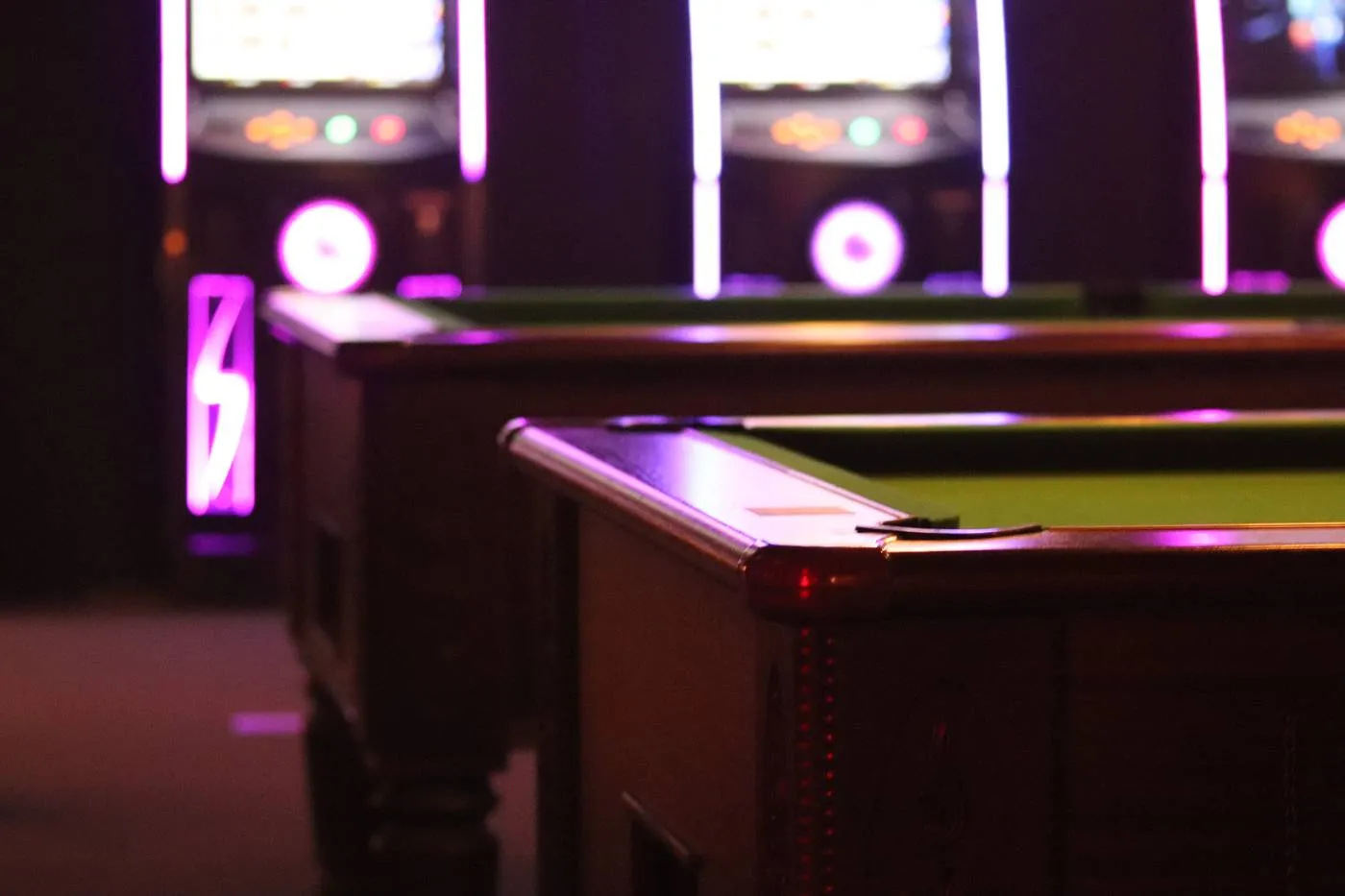 Le billard du Saint Rock Bar